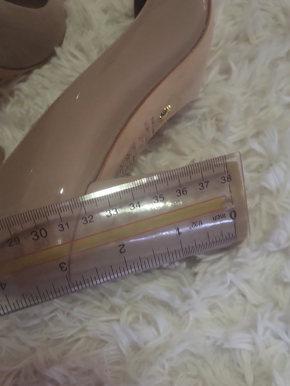 Stuart Weitzman Stuart Power Block Heel Pump Brown - Picture 5 of 6